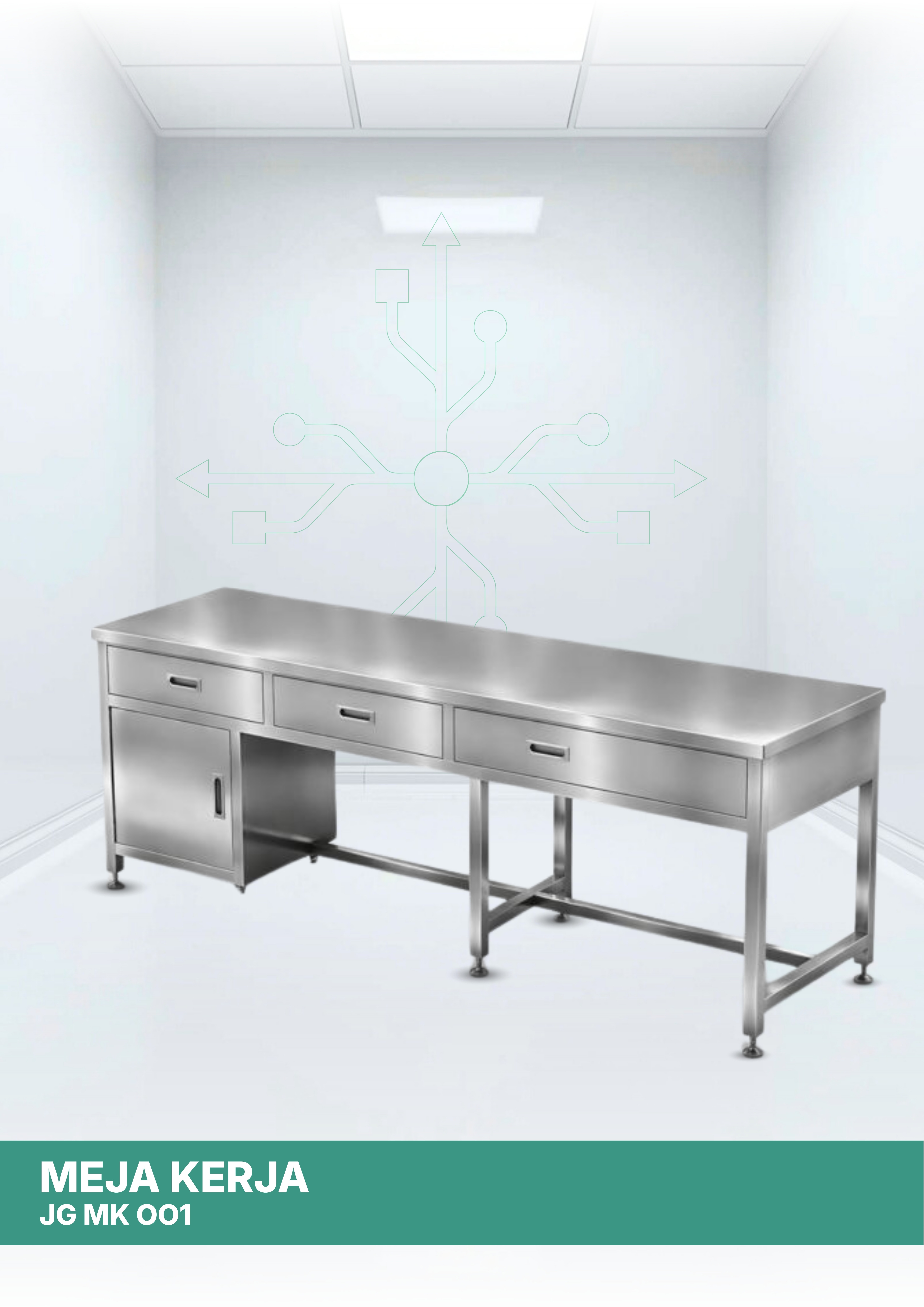 Working Table Stainless Steel