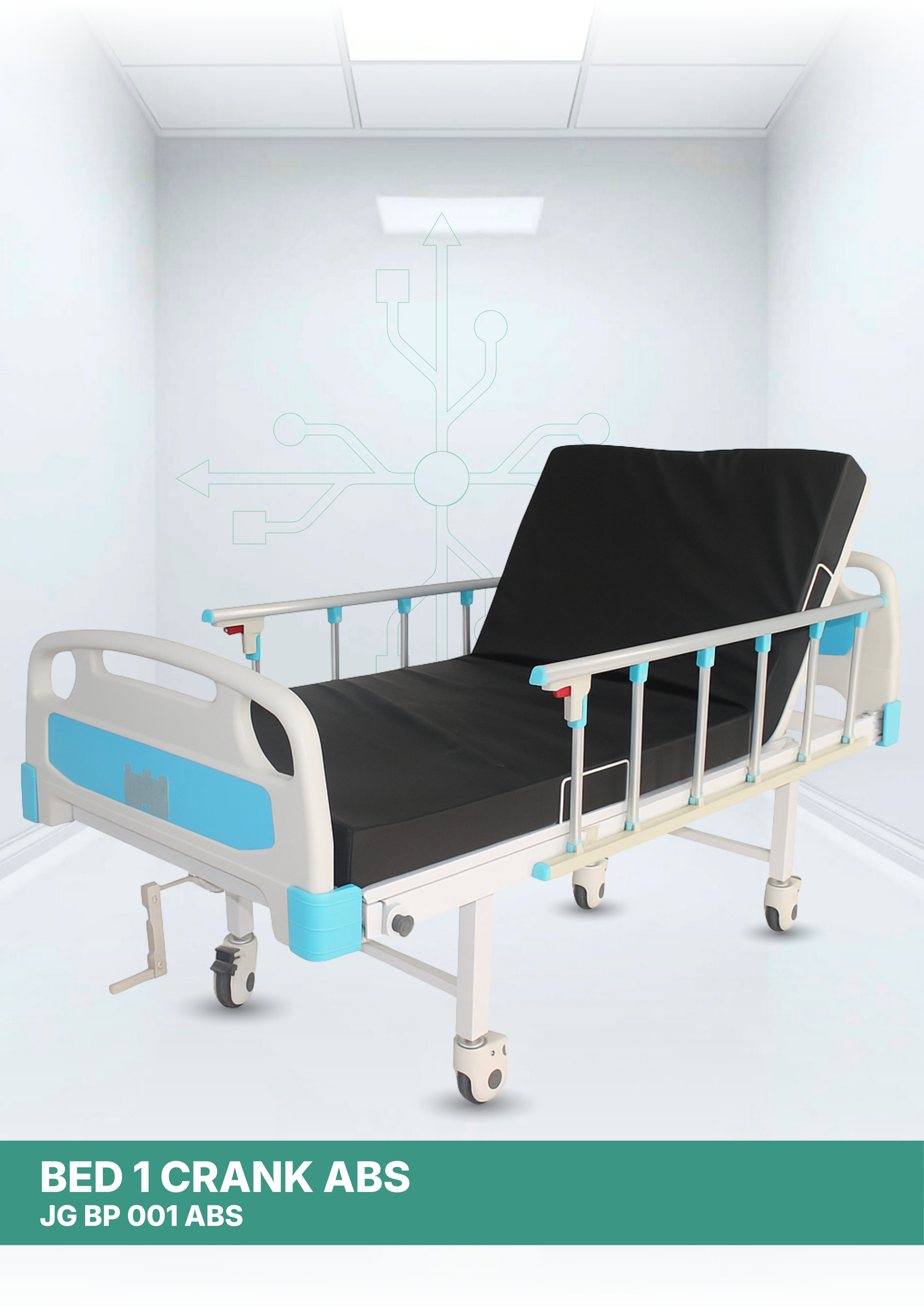 Bed Patient 1 Crank ABS