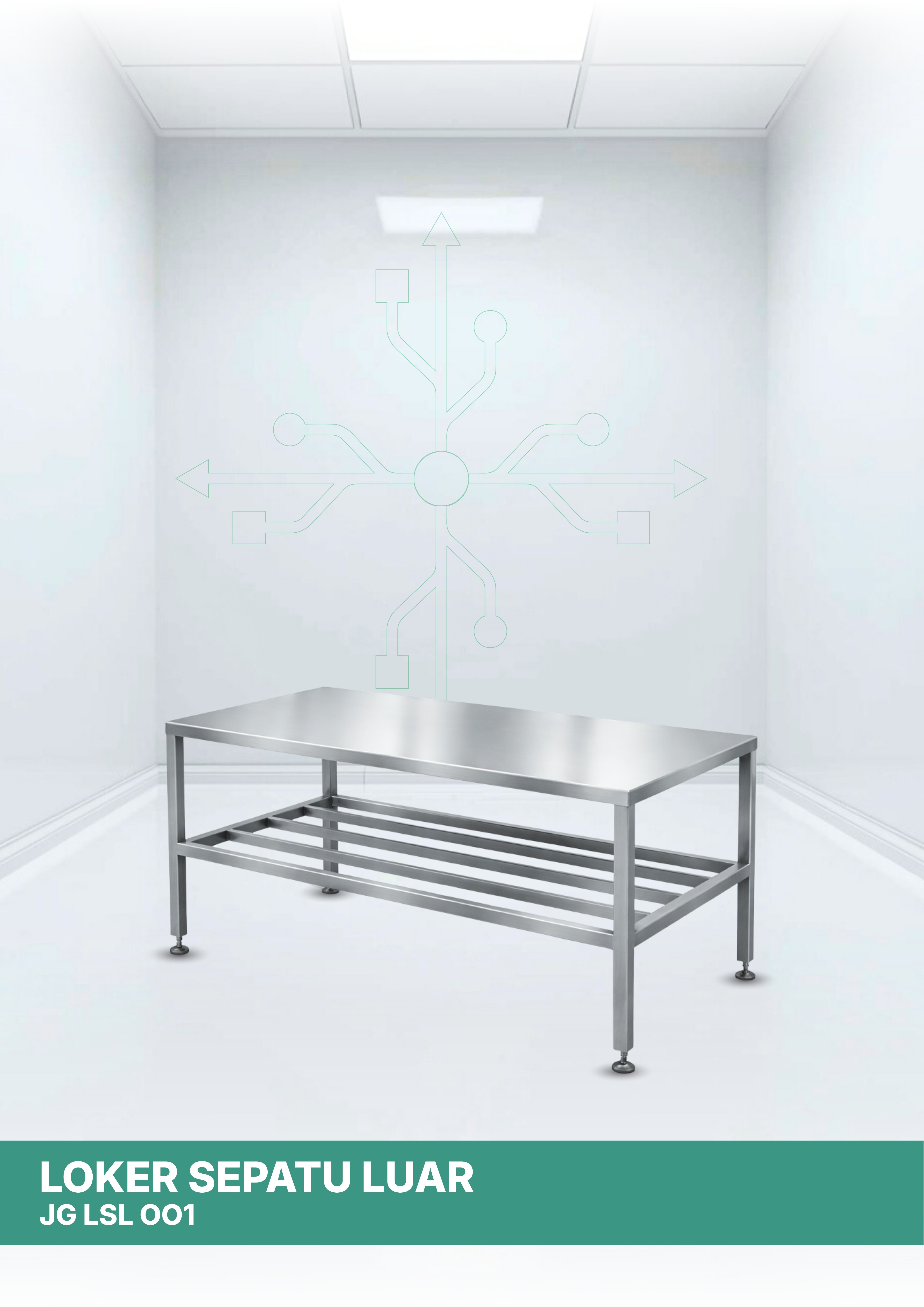 Meja Stainless Steel 304