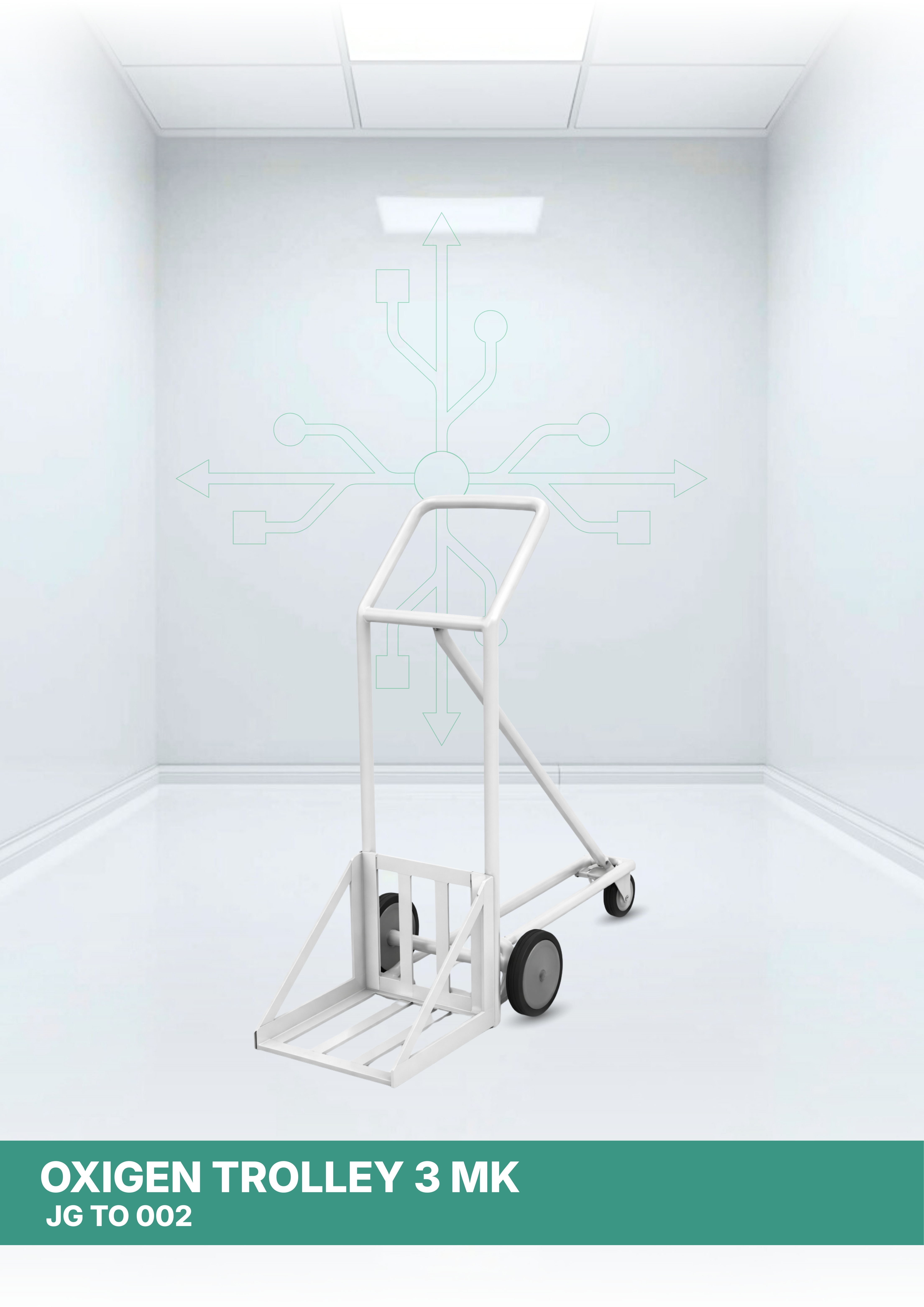 Oxigen Trolley 3 MK